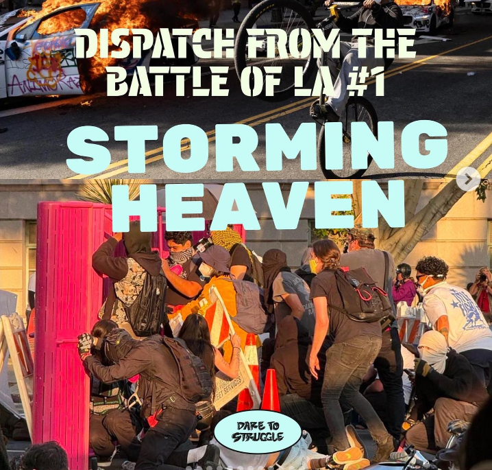 Dispatch from the Battle of LA&nbsp;#1