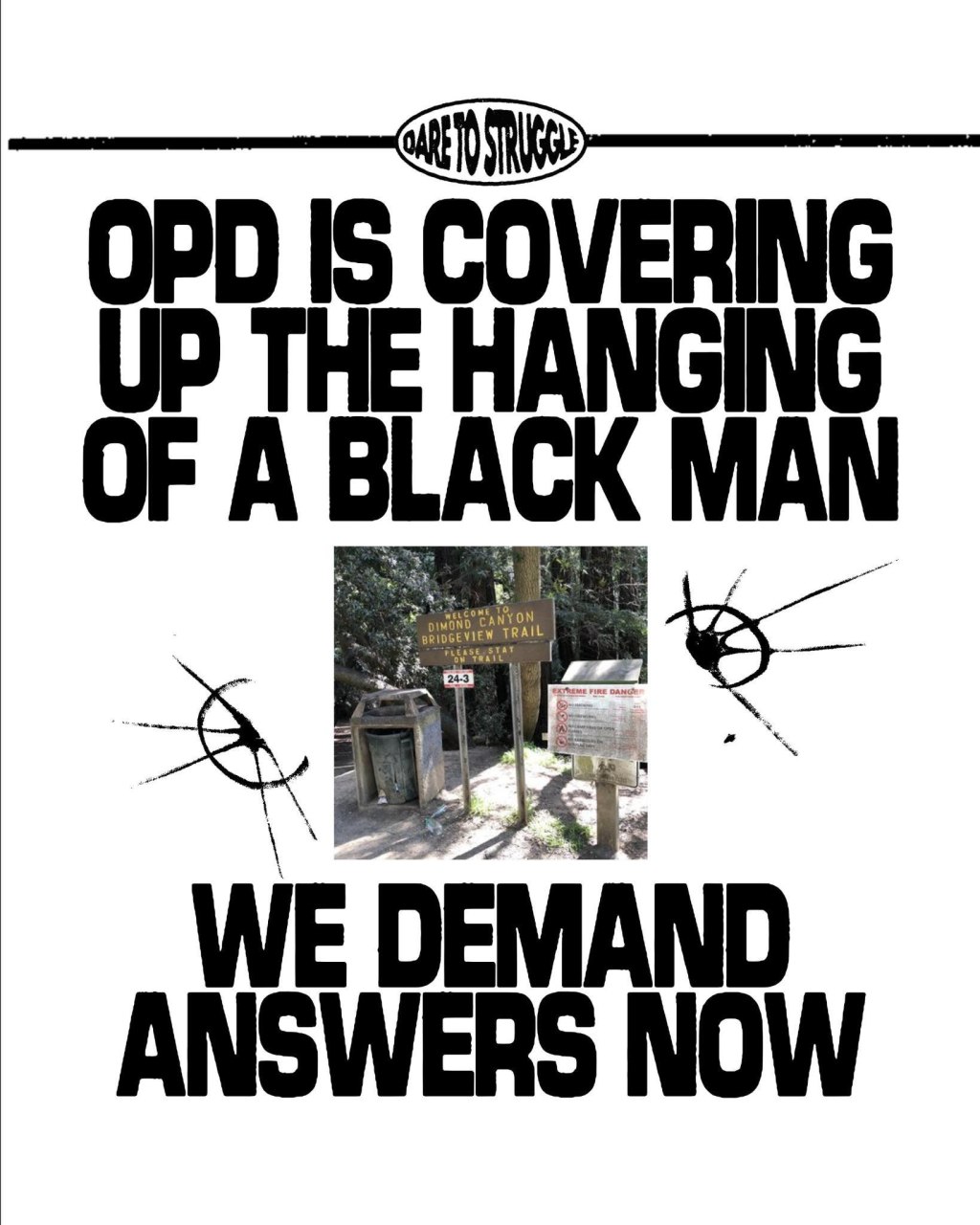 OPD is Covering Up the Hanging of a Black Man: We Demand Answers&nbsp;Now!