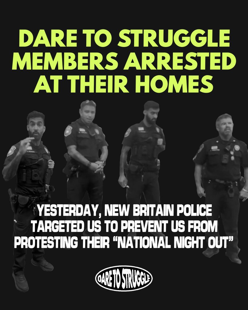 Dare to Struggle Members Arrested at their&nbsp;Homes