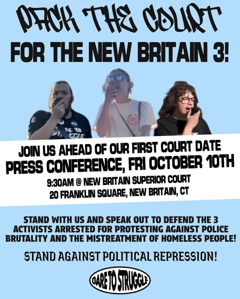 Fri Oct 10th 9:30AM: First Day in Court for 3 Activists Arrested for&nbsp;Protesting