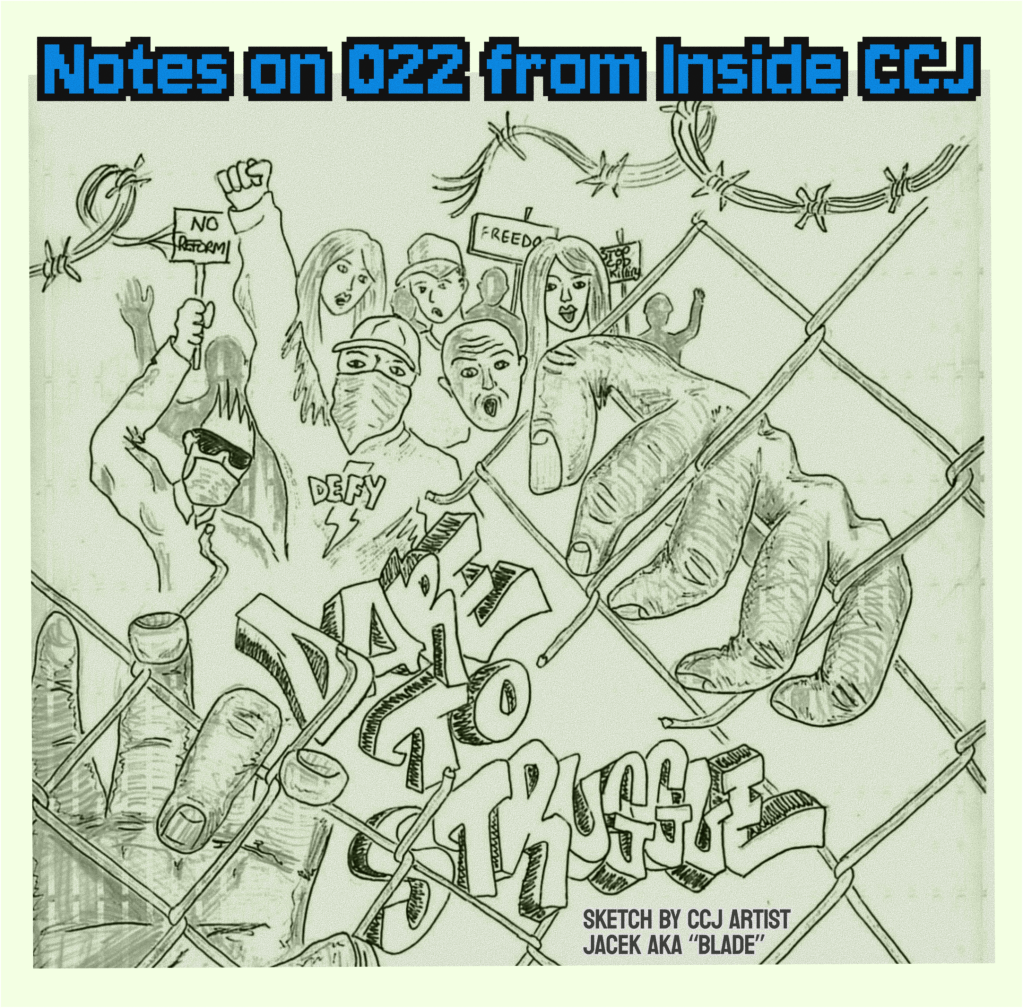 Notes on O22 from Inside&nbsp;CCJ