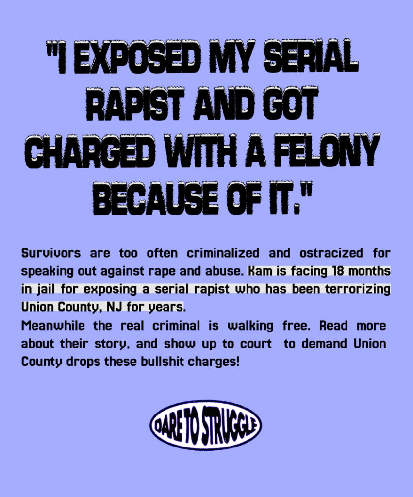 “I EXPOSED MY SERIAL RAPIST AND GOT CHARGED WITH A FELONY BECAUSE OF IT”