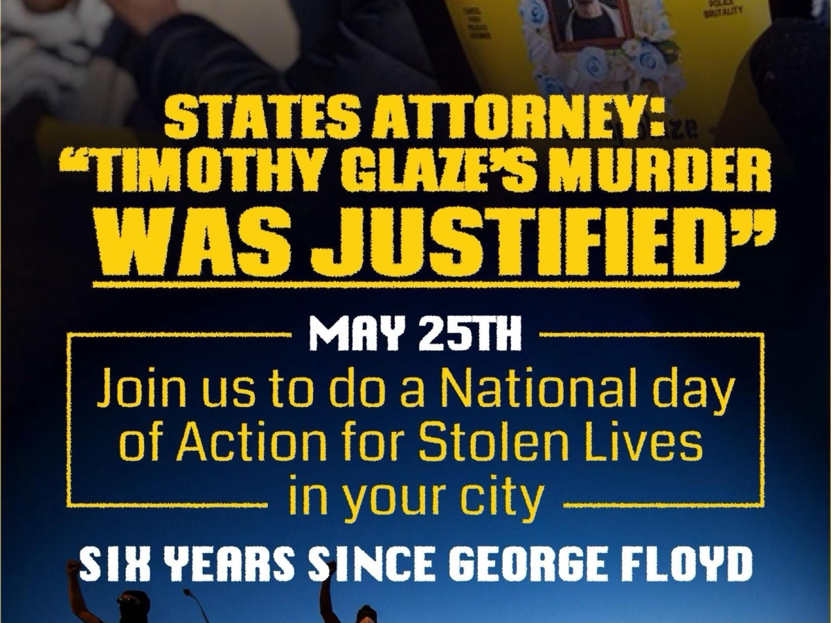 State’s Attorney: “Timothy Glaze’s murder was justified.”