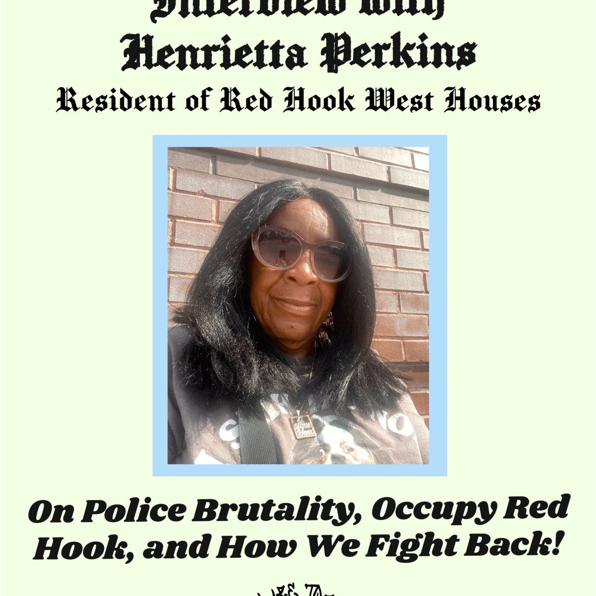 On Police Brutality, Occupy Red Hook, and How We Fight&nbsp;Back!